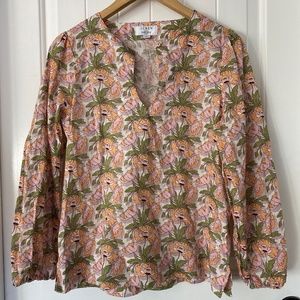 Jcrew X Made with Liberty blouse